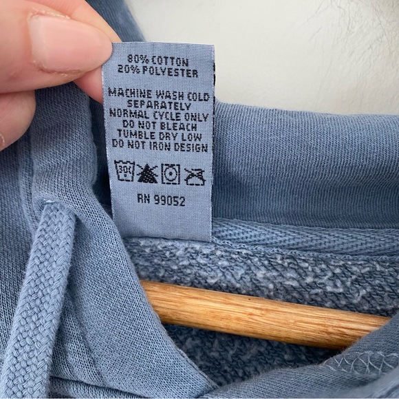 Chatham Cape Cod Blue Oversized Hoodie Sweatshirt Medium - Picture 3 of 5